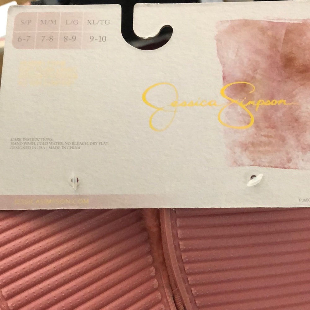 Jessica Simpson Flip Flip Lemon Slippers - Picture 4 of 5
